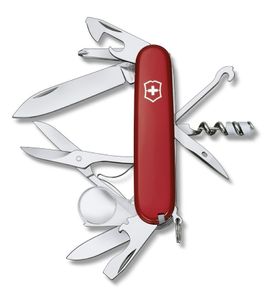 Victorinox Explorer Taschenmesser mit 16 Funktionen in Rot Rot