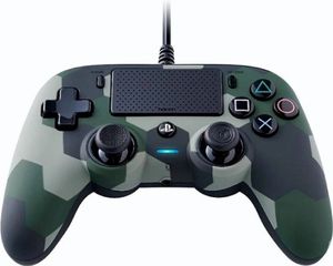 NACON Wired Compact Camouflage USB Analog/Digital Gamepad PC, PlayStation 4 NACON Barva výrobku: Kamufláž, Typ zařízení: Gamepad, Technologie připojení: Kabelové, Napájení: Kabel, Rozhraní zařízení: USB, Podporované herní platformy: Kompatibilita: PC, PlayStation 4