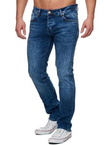 Tazzio Herren Jeans Slim Fit 16531 Blau W40/L32