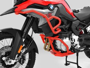 Ibex 10005789 Kompatibilný/náhradný set pre crash bar BMW F 750 GS BJ 2018-21 Red
