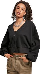 Urban Classics Ladies Organic Oversize Cardigan schwarz - 5X