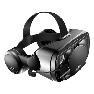Okuliare VR pre smartfóny s 3,5 mm jack káblom, 120° uhol pohľadu - čierne