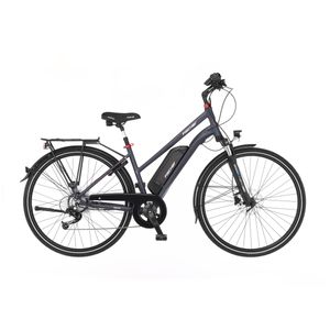 FISCHER Trekking E-Bike Viator 2.0 - dunkel anthrazit matt, RH 44 cm, 28 Zoll, 422 Wh Preis für Artikelzustand: Neuware
