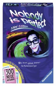Ravensburger 27109 - Nobody is Perfect - Mini Edition, Kartenspiel
