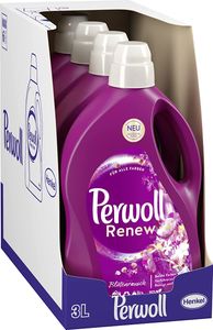 Perwoll Renew Blütenrausch Flüssigwaschmittel 4x50 Buntwäsche Weiß Waschmittel