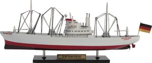 Büttner Sammler Edition - Modellschiff Schiffsmodell Modellbau Holzmodell Standmodell klein kein Bausatz Museumsschiff - CAP SAN DIEGO (1961) 20cm