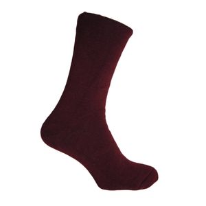 Simply Essentials - Termo ponožky pro muže 1616 (39,5 EU-45,5 EU) (Vínově červená)