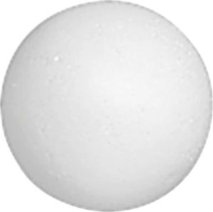 KNORR PRANDELL 21-6760058 Polystyrénová guľa, Ø5cm, biela