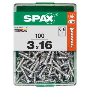 Spax Universalschrauben 3.0 x 16 mm TX 10 - 100 Stk.