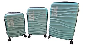 DMS® 7er Reisekoffer Set Trolley Handgepäck Hartschalenkoffer Koffer M-L-XL