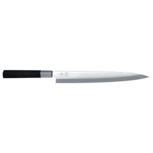 KAI 6724Y Nůž Wasabi Black Yanagiba 24 cm, černo-stříbrný (1 kus)