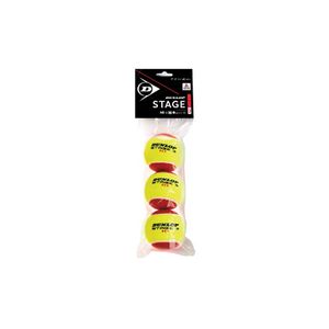 Dunlop DTB Stage 3 Tennisbälle gelb/rot -