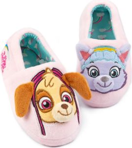 Paw Patrol - Dievčenské papuče, 3D uši NS7037 (28 EU) (Ružová/modrá)