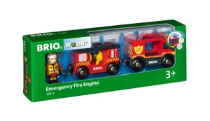 Feuerwehr-Leiterfahrzeug mit Licht & Sound BRIO 63381100