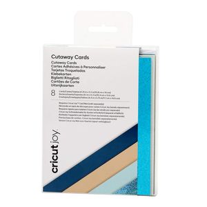 Cricut Joy Cut-Away Cards Series A2 (10,8 x 14 cm) 8-pack, CT AWAY CRD:Marina Sampler