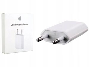 Adaptér Apple A1400/A2118 USB 5V, Biely