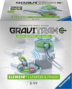 Ravensburger GraviTrax POWER Elemente Starter&Finish. Elektronisches Zubehör für Kugelbahnen, Konstruktionsspielzeug für Kinder ab 8 Jahren. Kombinierbar mit allen Produktlinien, Starter-Sets, Extension und Elements für das GraviTrax Kugelbahnsystem. Ravensburger GraviTrax POWER Elemente Starter&Finish. Elektronisches Zubehör für Kugelbahnen, Konstruktionsspielzeug für Kinder ab 8 Jahren. Kombinierbar mit allen Produktlinien, Starter-Sets, Extension und Elements für das GraviTrax Kugelbahnsystem.