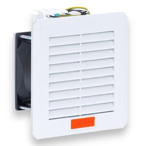 Ventilátor s filtrem, 30 (41) m3/h, 120x120,  230V 50/60Hz IP54 PTF1000T Plastim