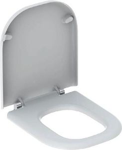 Geberit Selnova Comfort - WC Sitz Square, barrierefrei, Duroplast, Weiß 500.793.01.1