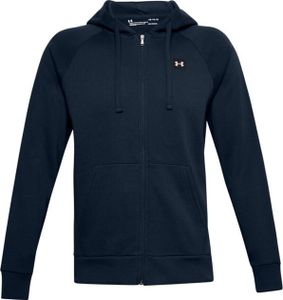 Pánská mikina Under Armour UA Rival Fleece FZ Hoodie-NVY - XL