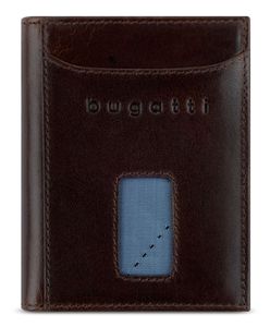 bugatti Geldbörse Secure Slim Herren, Damen 022156 braun