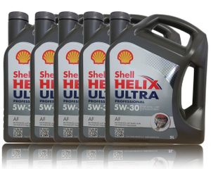 SHELL HELIX ULTRA PROFESSIONAL AF 5W-30 5x5 Liter