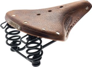 Sattel Brooks B67 S Aged Line dark tan,B 427,Damen,240x205mm,820g