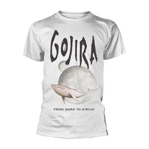 Gojira - Tričko "Whale From Mars" pro muže/dámy Unisex PH924 (M) (Bílá)