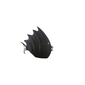 Casablanca by Gilde Dekoratívna figúrka ryba čierna v. 26 cm,49593