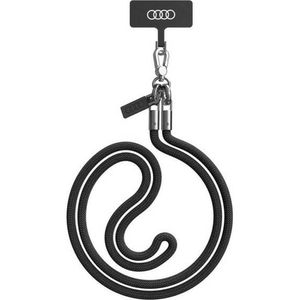 Audi Uniwersalna Smycz Do Telefonu 120Cm 6Mm Crossbody Czarny/Black Au-Cbl8-R8/D1-Bk