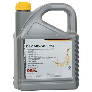 DBV 20W/50 SHPD 4 x 5-Liter-Kanne
