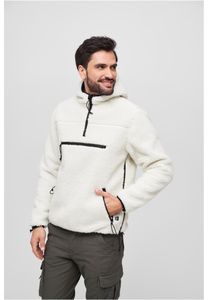 Pánská bunda Brandit Teddyfleece Worker Pullover Jacket white - M