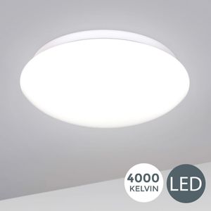 LED Deckenlampe Deckenleuchte 28cm 12W Wohnzimmer Design-Lampe Leuchte 230V WEIß