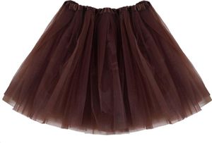 Tutu 40cm braun Tüllrock Tutu 40cm braun Tüllrock