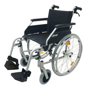 Drive Medical Leichtgewicht-Rollstuhl Litec 2G Sitzbreite 46 cm mit Trommelbr,