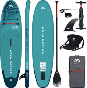 Aqua Marina Vapor 10'4" SUP Brett BT-23VAP + KAYAK SITZ