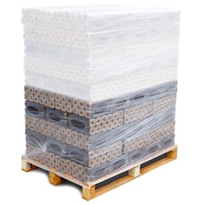 PINI KAY Premium Holzbriketts aus Buchenholz, 48 x 10kg Briketts, 480kg Palette