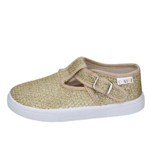 ENRICO COVERI Sneaker Mädchen Textil Gold BN686 - Größe: 25