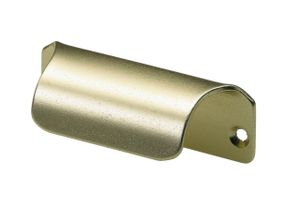 Hettich Möbelgriff Aluminium gold 25,0 x 70,0 x 27,0 mm - 1 Stück