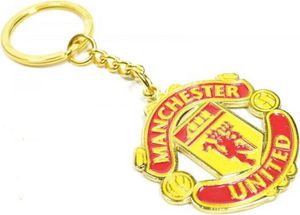 Oficiálny futbalový prívesok na kľúče Manchester United FC BS137 (jedna veľkosť) (červená/žltá)