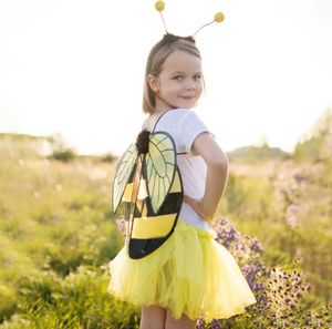 Glitzer-Bienen-Set - Kinderkostüm