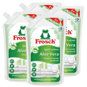Frosch Spül-Lotion Aloe Vera 800ml Nachfüller - Spülmittel (4er Pack)