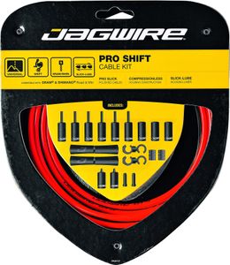 Jagwire Brake Cable Kit Sram/shimano Red One Size