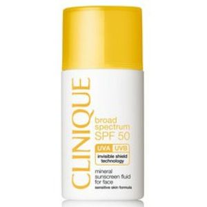 Clinique Mineral Sunscreen Fluid For Face SPF 50 30ml