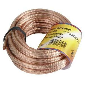 Hama 00030728 Audio-Kabel 10 m Transparent
