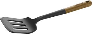 STAUB Pfannenwender, 31 cm schwarz, Silikon Küchenhelfer