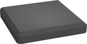 Pfostenkappe GroJa Flex 10 x 10 cm anthrazit