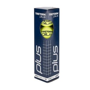 Tretorn Plus Tennisbälle - 4 Pack