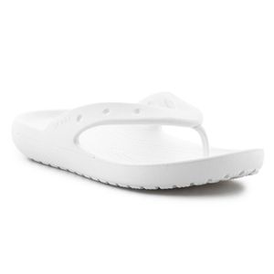 Crocs Freizeitschuhe 209402-100 Crocs Classic Flip weiß Größe