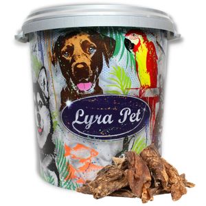 5 kg Lyra Pet® Rinderlunge in 30 L Tonne